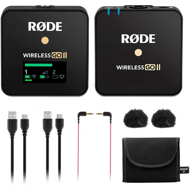 Rode Wireless GO II Single Dual Channel Wireless Microphone